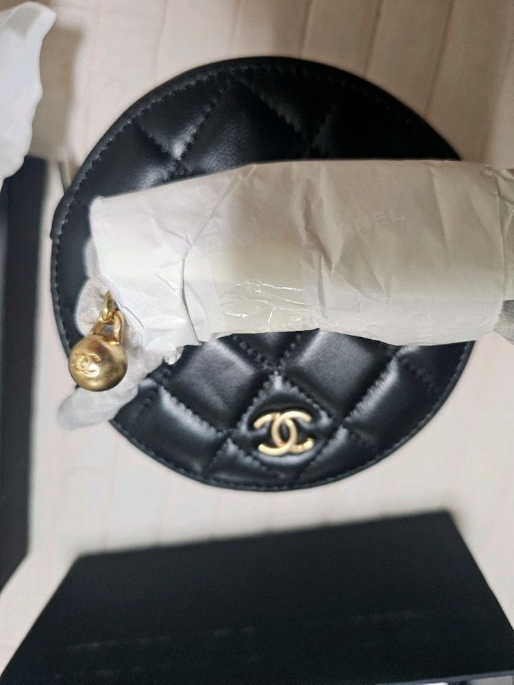 샤넬 탬버린 백 램스킨 이미지