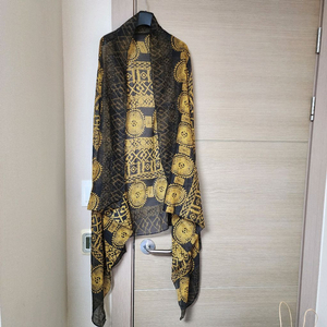 브라운무늬머플러