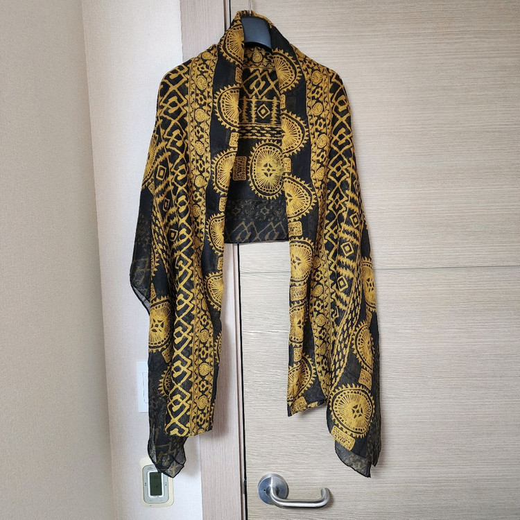 브라운무늬머플러--2