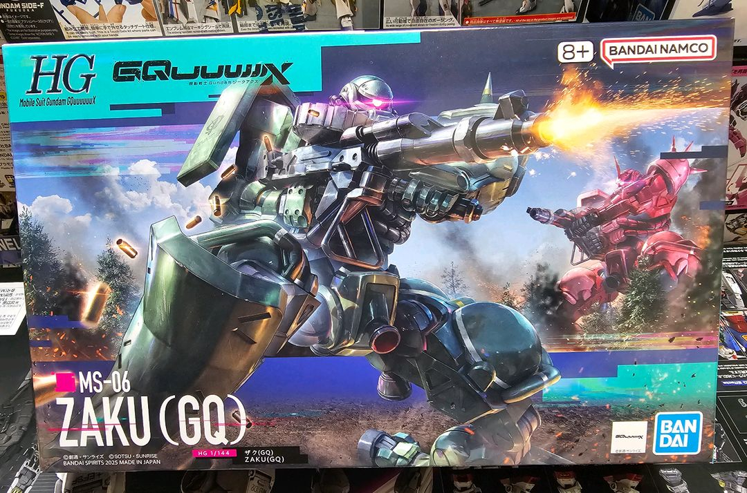 Hg 샤아 자쿠 gq, 자쿠 gq 미개봉 새상품 일괄--1