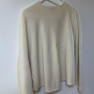 The Cashmere 캐시미어 니트 아이보리 85