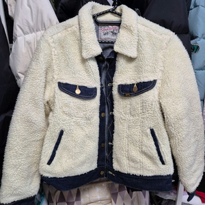 Lee 리 스톰 라이더 뽀글이 데님자켓(M)