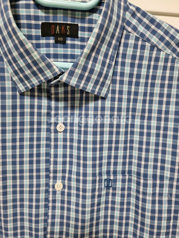 닥스셔츠.110. 블루체크--1
