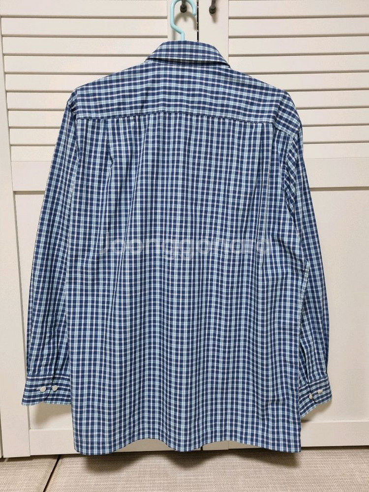 닥스셔츠.110. 블루체크--2