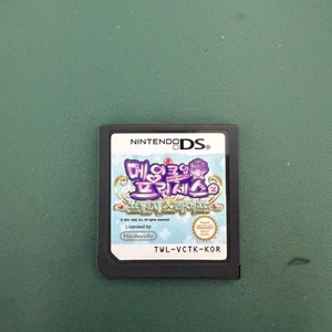 닌텐도ds 메이크업프린세스 알칩