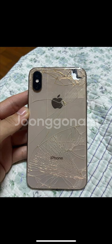 아이폰 xs 로즈골드--1