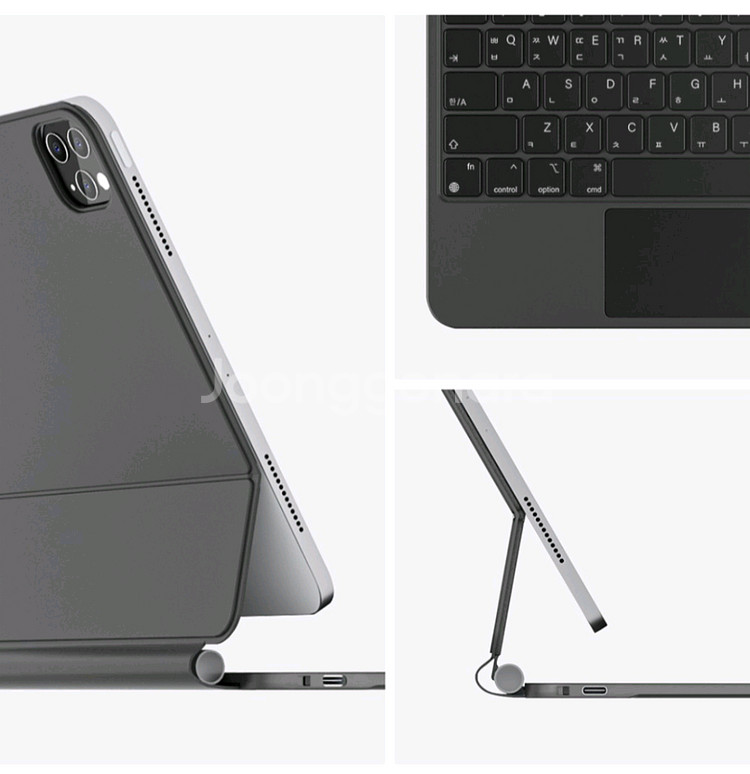 [새제품] HOU 아이패드 호환 매직키보드 12.9인치용--1