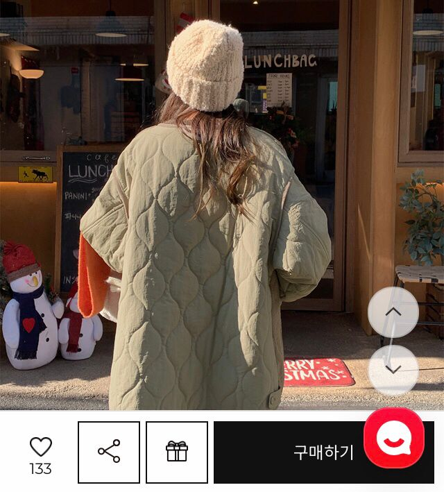 (새상품) 공구우먼 누빔 자켓--3