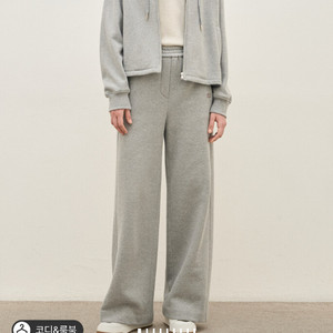 한섬 더캐시미어 후드 집업&스웻 팬츠 세트판매