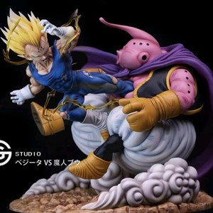 드래곤볼 레진 - GS-Studio 마인 베지터 VS 뚱보 부우