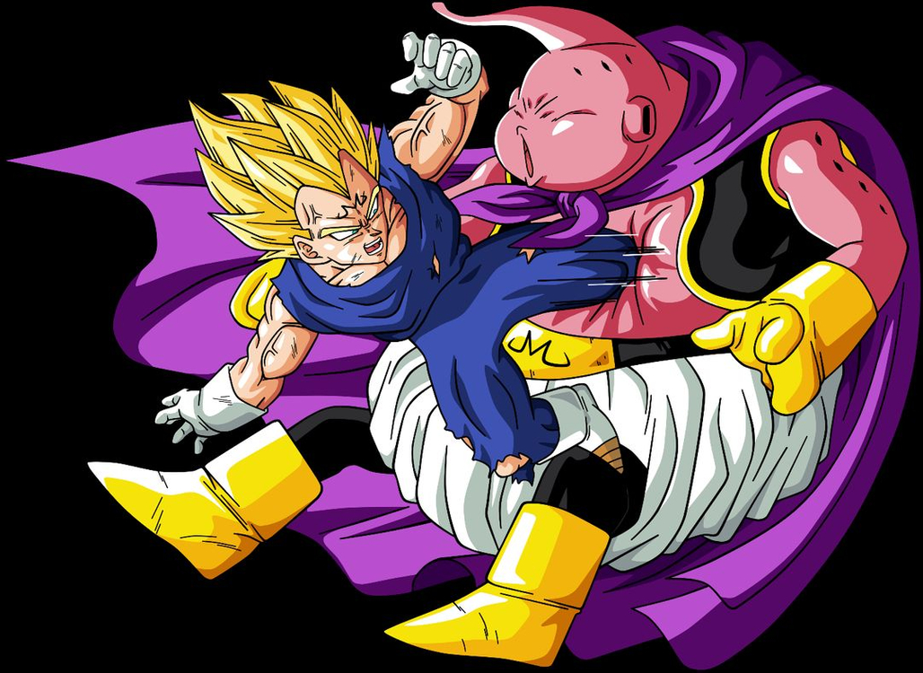 드래곤볼 레진 - GS-Studio 마인 베지터 VS 뚱보 부우--1