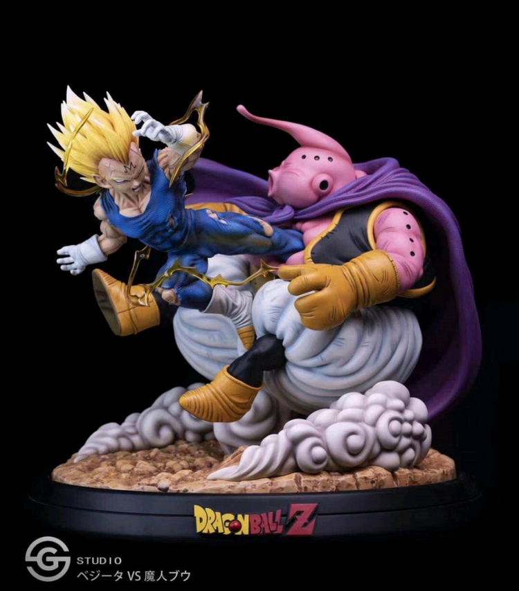 드래곤볼 레진 - GS-Studio 마인 베지터 VS 뚱보 부우--2