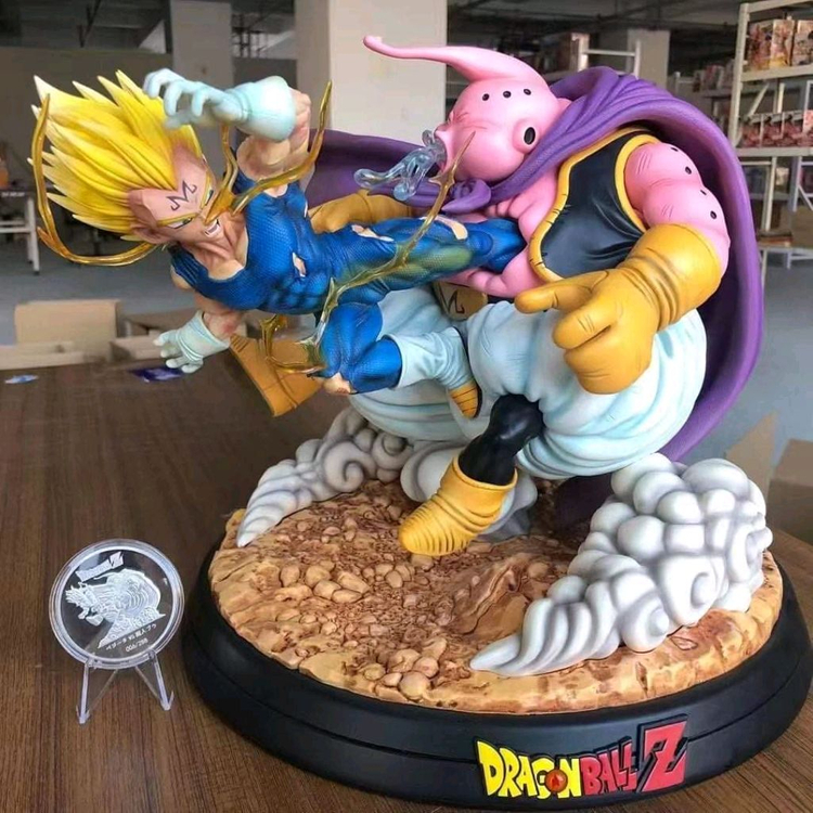 드래곤볼 레진 - GS-Studio 마인 베지터 VS 뚱보 부우--7