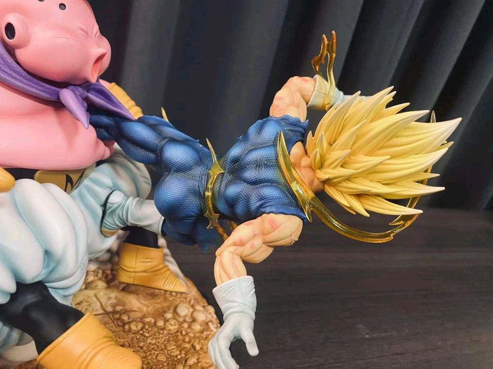 드래곤볼 레진 - GS-Studio 마인 베지터 VS 뚱보 부우--8