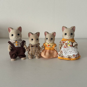 단종)올드)실바니안 크림캣 가족 이미지