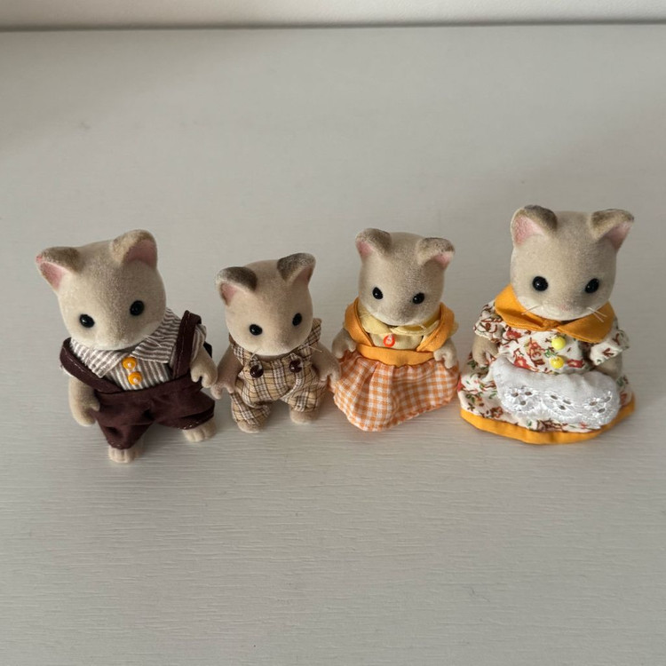 단종)올드)실바니안 크림캣 가족 이미지