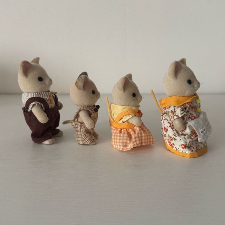 단종)올드)실바니안 크림캣 가족 이미지