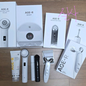 [메디큐브] 에이지알 석션 바디샷 미개봉 새제품 + 전용 관리크림 미개봉 새것