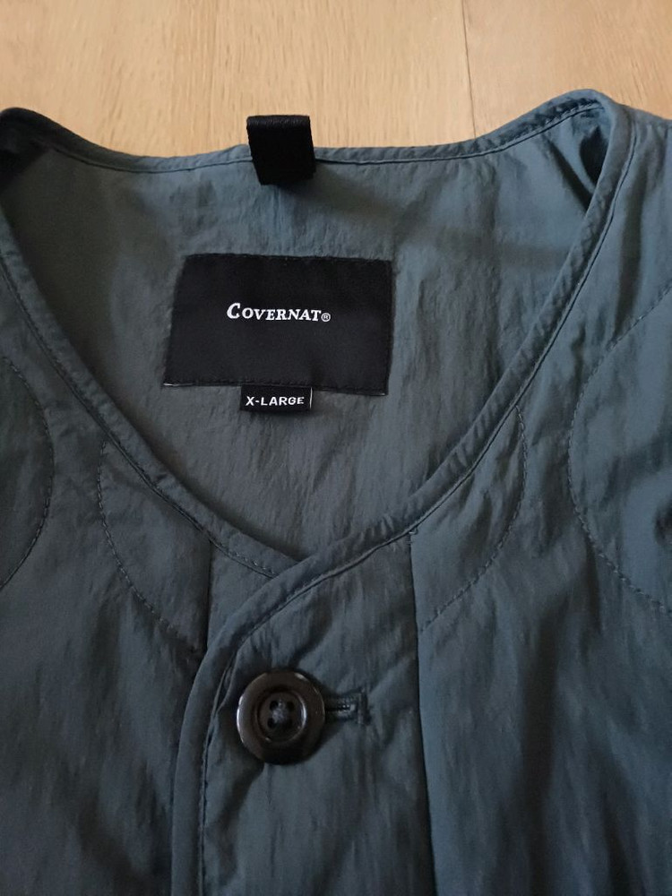 XL) 커버낫 숏 퀼팅 라이너 자켓--1