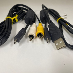 파나소닉 루믹스 디지털 카메라 용 AV 케이블 USB 연결 케이블