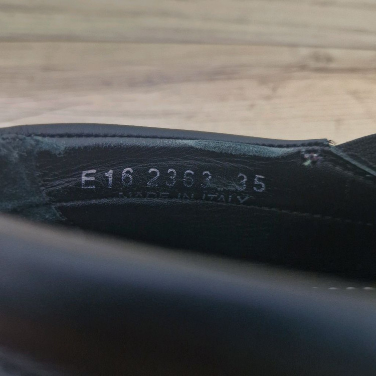 [35] 릭오웬스 라몬즈 레더 슬립온--4