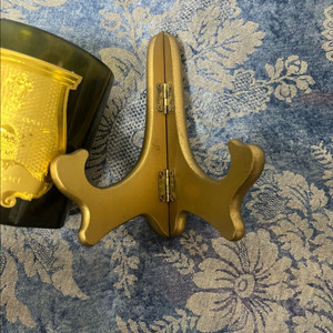 빈티지 접시받침대 접이식 이젤 스탠드 이미지