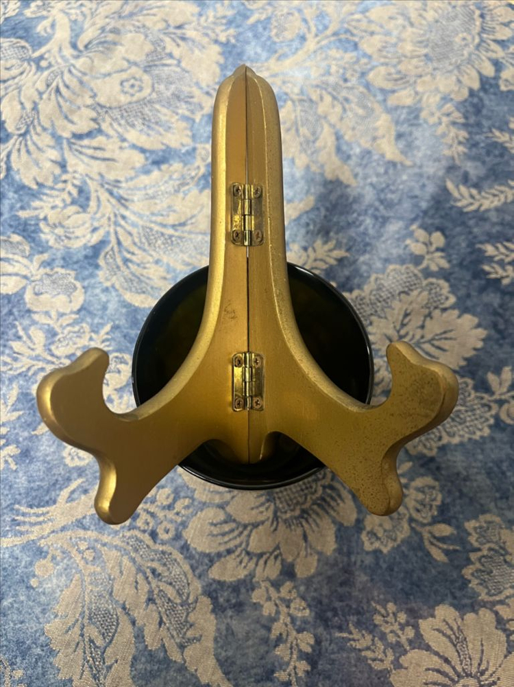 빈티지 접시받침대 접이식 이젤 스탠드 이미지