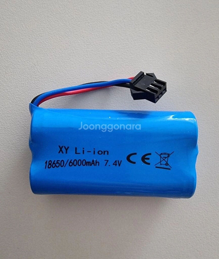 리튬이온 배터리 18650 7.4v 14500 SM-4 6000mah 2800mah 이미지