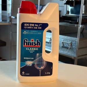 피니시 식기세척기 전용세제 파우더 용기 1.2kg