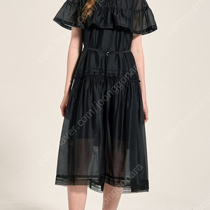 (새상품 역시즌) SJSJ 러플 원피스 듀엘 오즈세컨 시스템