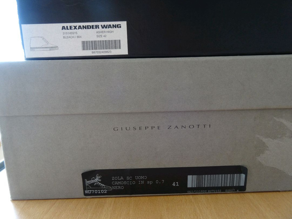 쥬세페 자노티 항탑 스니커즈 새상품 이미지