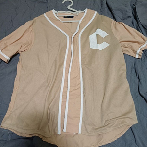 남성 오버핏 반팔 야구 남방 판매합니다.