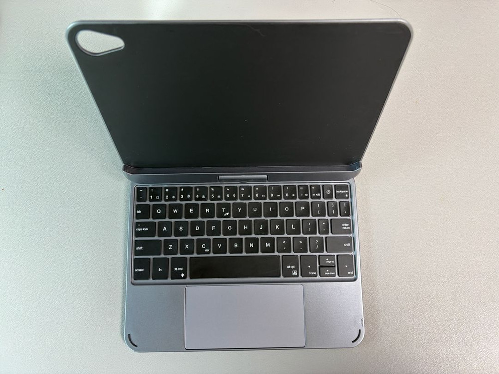 DOQO 아이패드미니 6 & 7 매직키보드 360회전 키보드케이스--3