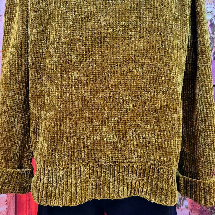 코스 cos 올리브그린 벨벳 니트--8