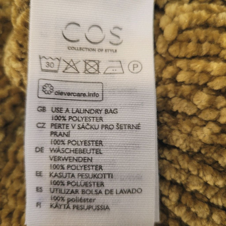 코스 cos 올리브그린 벨벳 니트--9