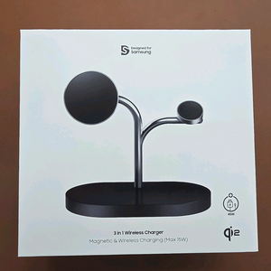 삼성 3in1 마그네틱 무선충전기 미개봉