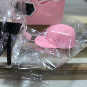 삼성라이온즈 미니 모자 랜덤 키링 핑크 류지혁