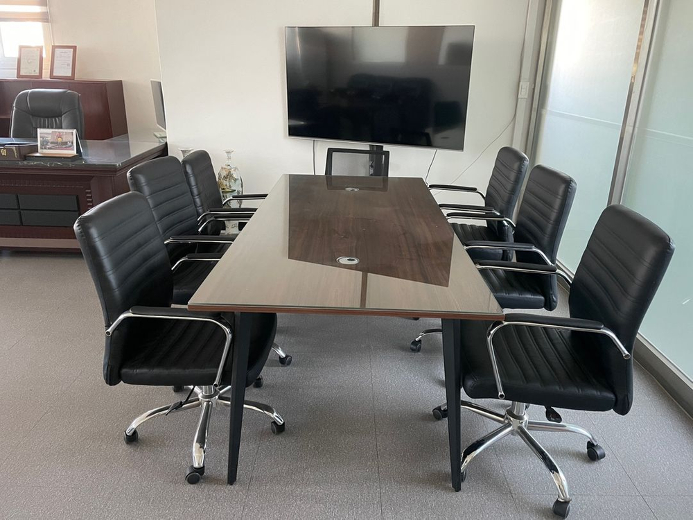 사무실 전자/사무기기(TV, 냉난방기, 히터, 복합기, 테이블, 컴퓨터, 의자 등 다수)--2