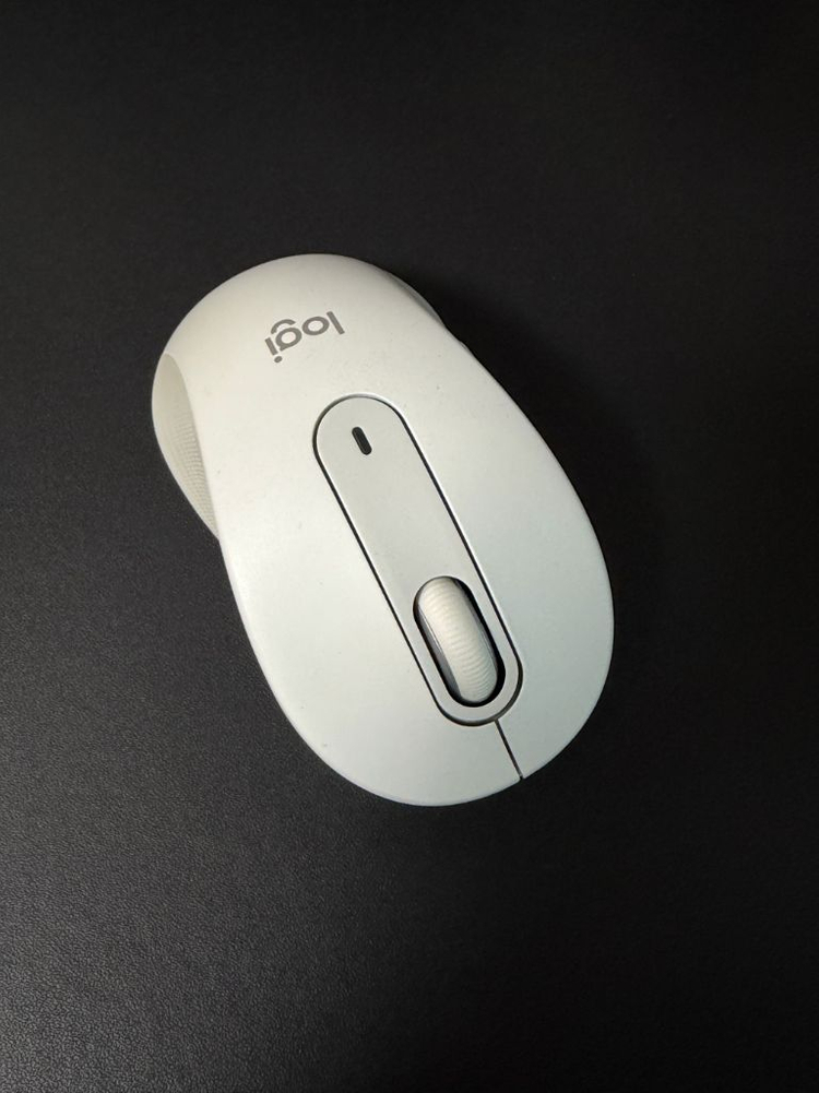 로지텍 M650 무선 마우스 화이트--1