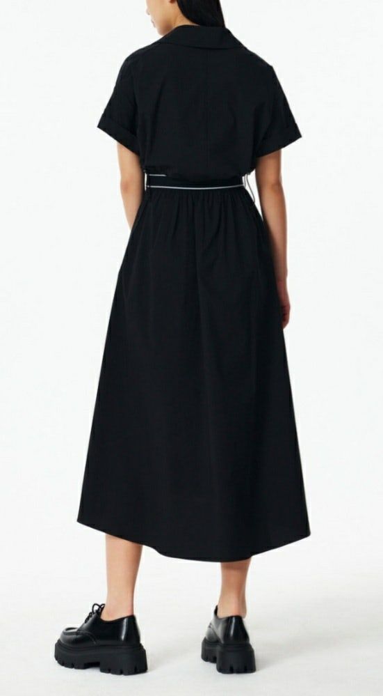 [새상품]보브(VOV) 셔츠 레이어드 밴딩 원피스(2024신상)--3