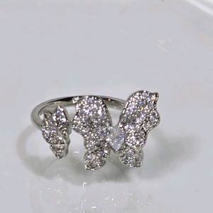 큐빅셋팅 프리사이즈디자인 반지