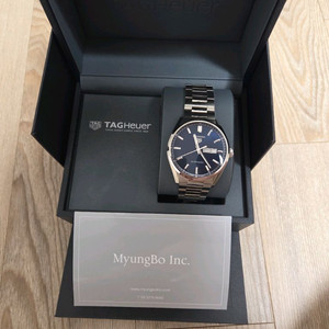 태그호이어 까레라 데이데이트 41mm(청판) 이미지
