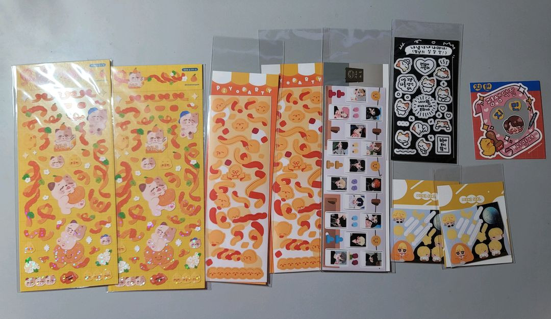 방탄소년단 팬아트 스티커--4