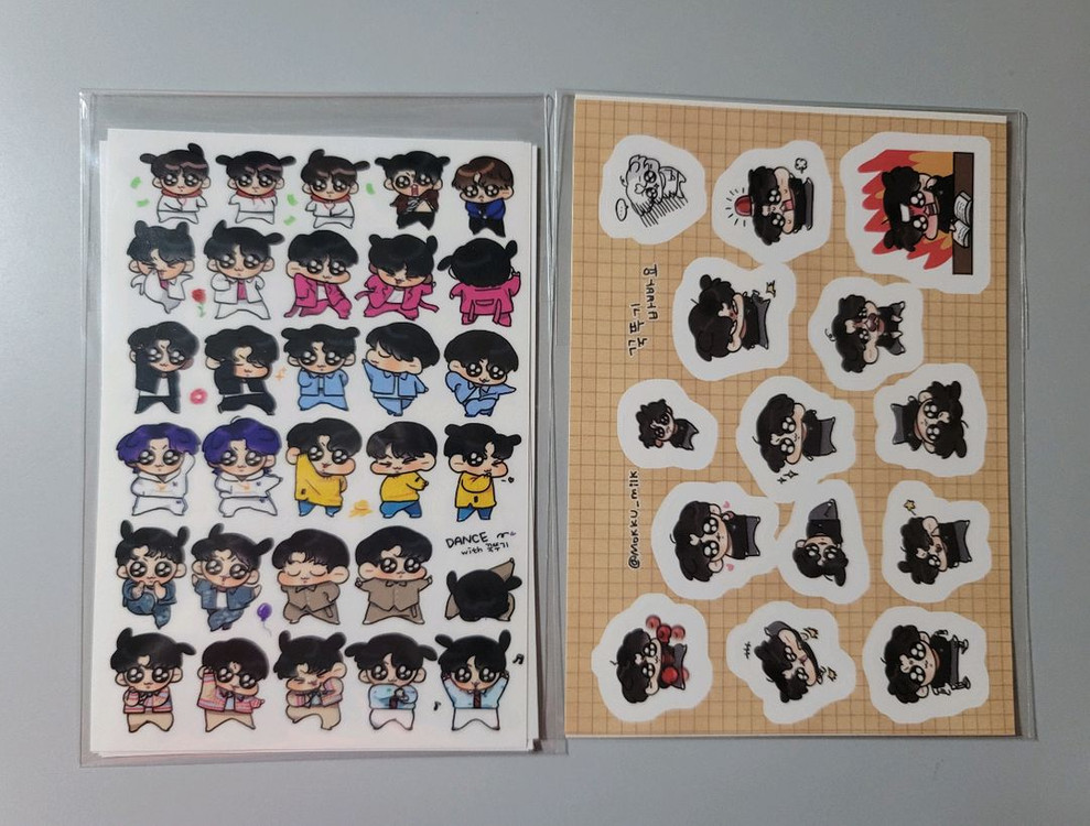 방탄소년단 팬아트 스티커--8