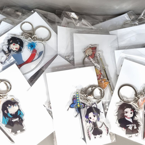 귀멸의칼날 일륜도 키링 칼세트 캐릭터 귀칼 귀멸의 칼날 굿즈 소장용 이미지