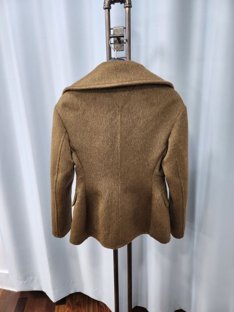 보테가베네타 삼각폴드 울 모헤어 더블 여성자켓 38--4