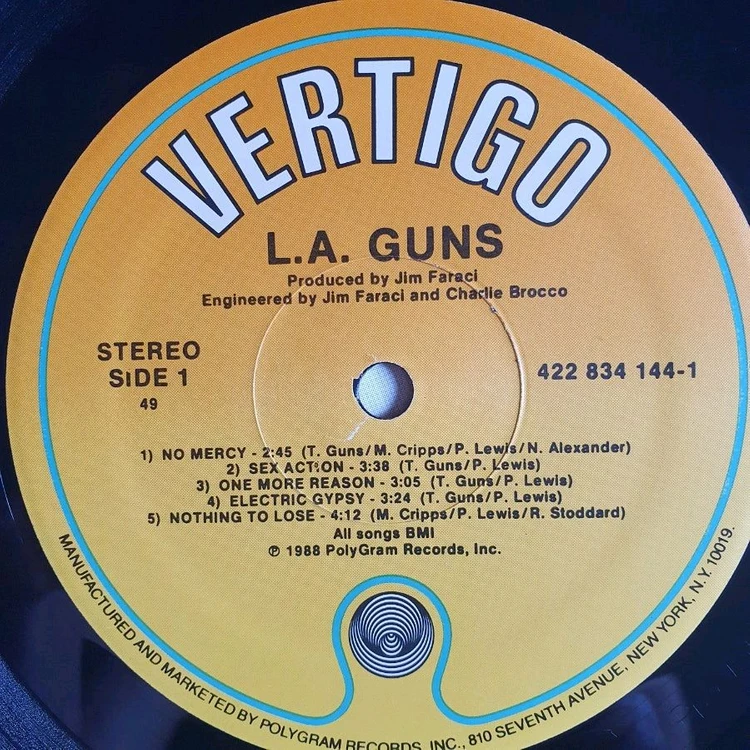 L.A GUNS - L.A GUNS LP(미국초반) 이미지