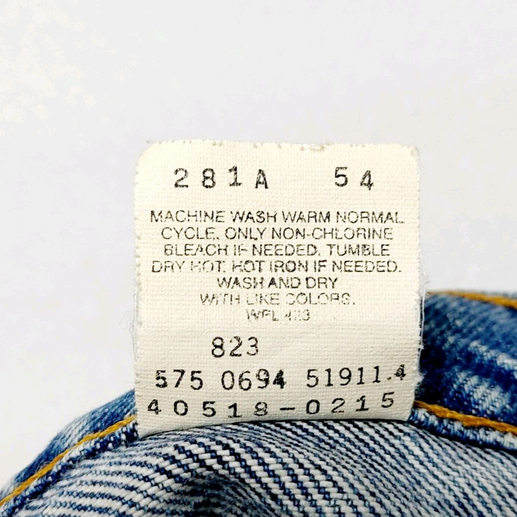 리바이스517 USA 남성청바지31 오렌지탭 빈티지 이미지