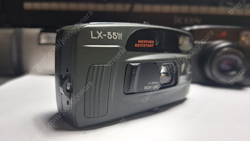 리코 Ricoh LX-55W Date 필름카메라 빈티지 사진 촬영 감성 필카 일본 클래식 레트로 y2k 로모 앤틱--4