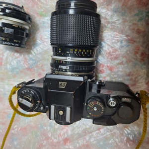 니콘 el2 렌즈총4개 스트로브 가방 필름카메라 세트/ 빈티지 레트로 로모 앤틱 y2k 감성 일본 필카 인테리어